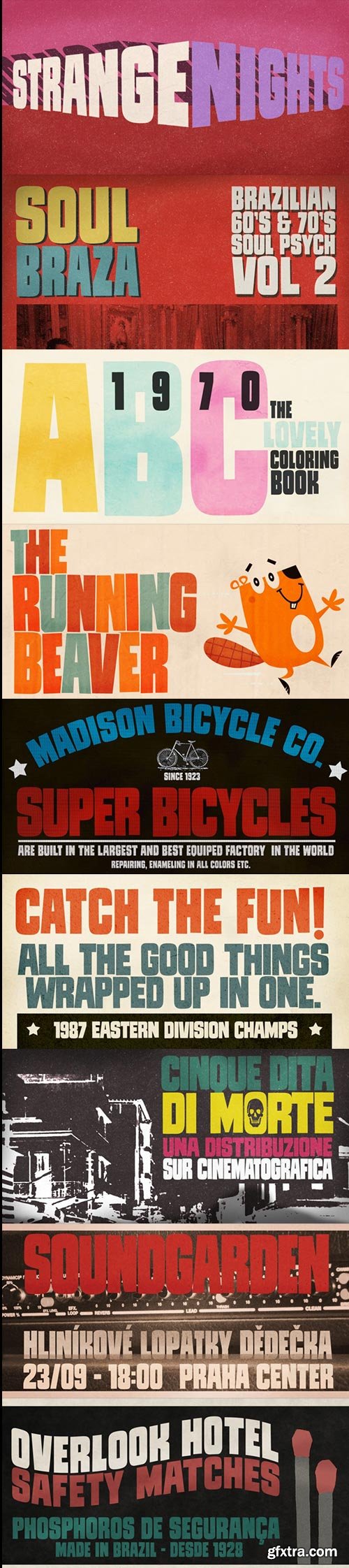 Tremendous Font Family 3xOTF $44