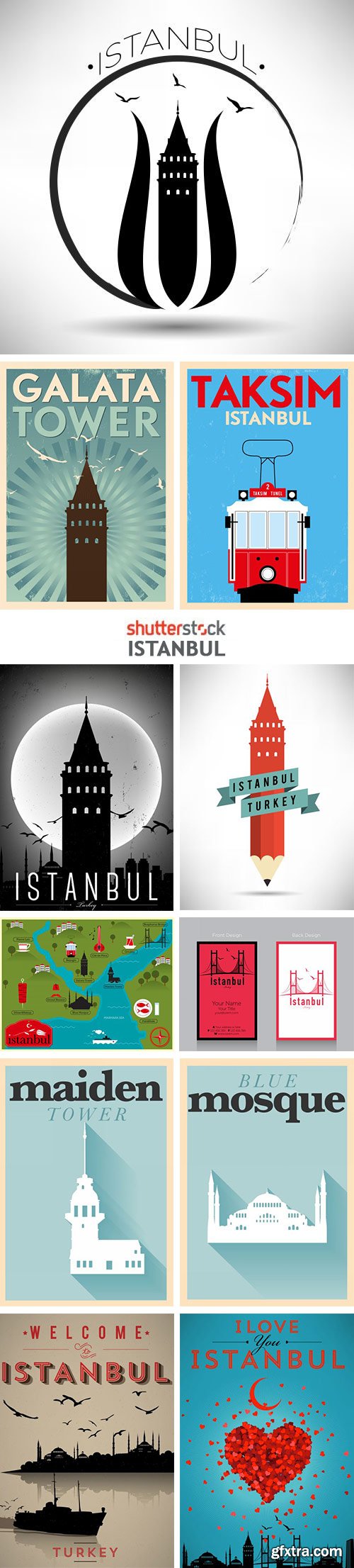 Istanbul - 25xEPS