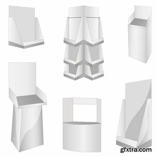 Different frames and boards for advertising - 25 Eps