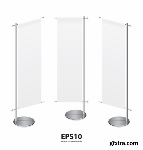 Different frames and boards for advertising - 25 Eps