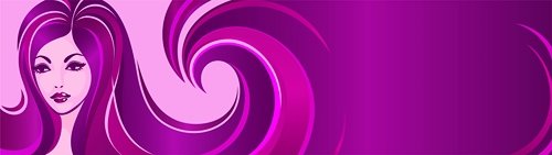 Hair care in vector from stock - 25 Eps