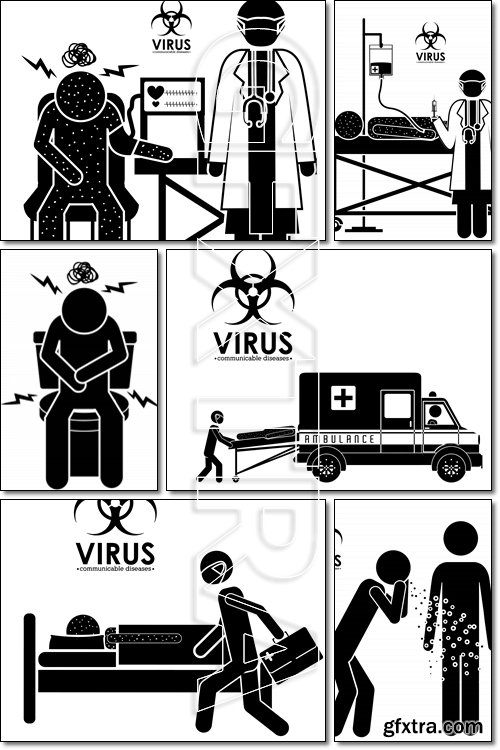 The disease: Virus; infection; organism; bacterial; healthcare - Vector