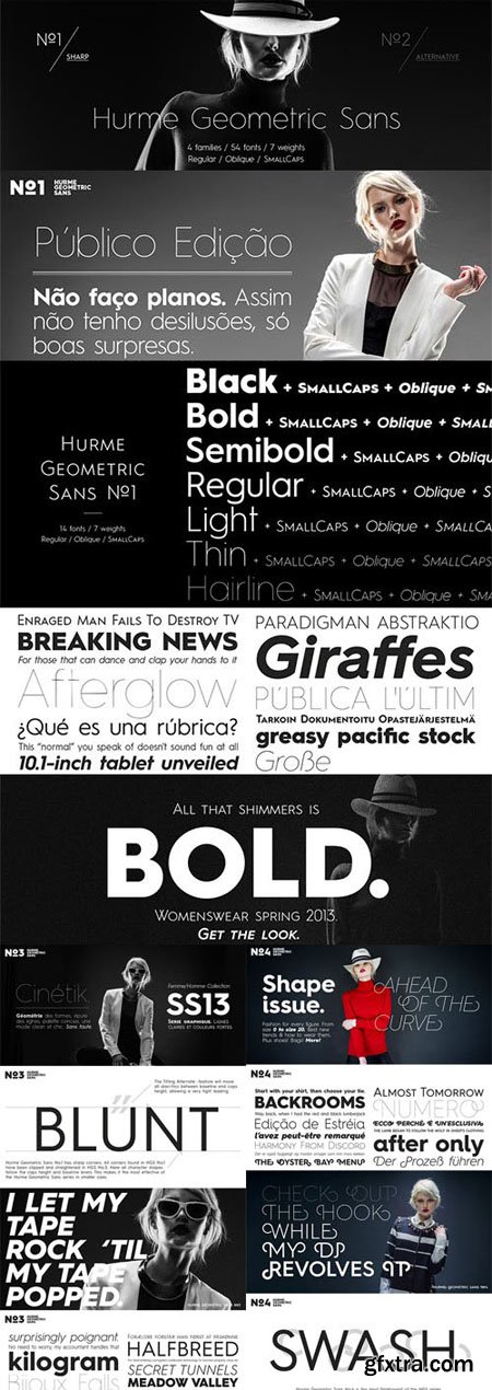 Hurme Geometric Sans No.Font Family Hurme Geometric Sans No.Font Family