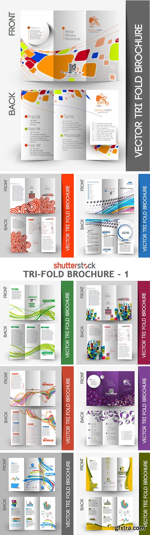 Tri-Fold Brochure - 1 - 25xEPS