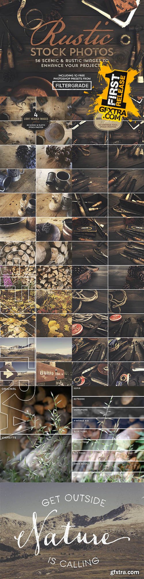 Rustic Images + FilterGrade Bonus
