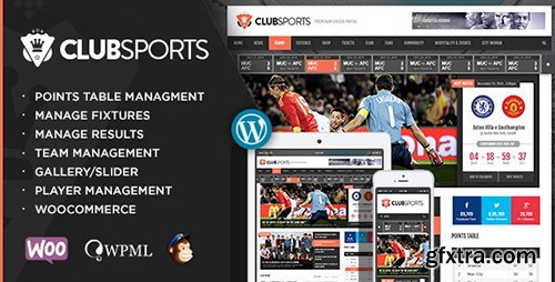 ThemeForest - Club Sports v1.7 - Events and Sports News Theme ThemeForest - Club Sports v1.7 - Events and Sports News Theme