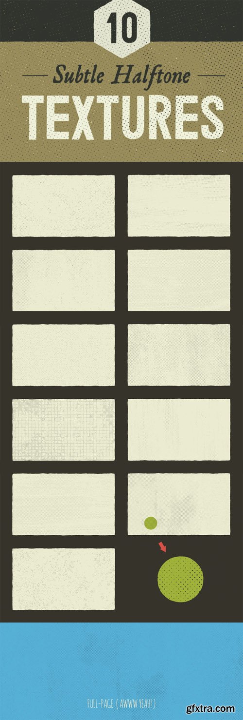 Subtle Halftone Textures - Creativemarket 59668 Subtle Halftone Textures - Creativemarket 59668