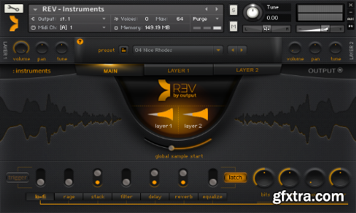 Output Sounds REV V.1.1 KONTAKT-MAGNETRiXX