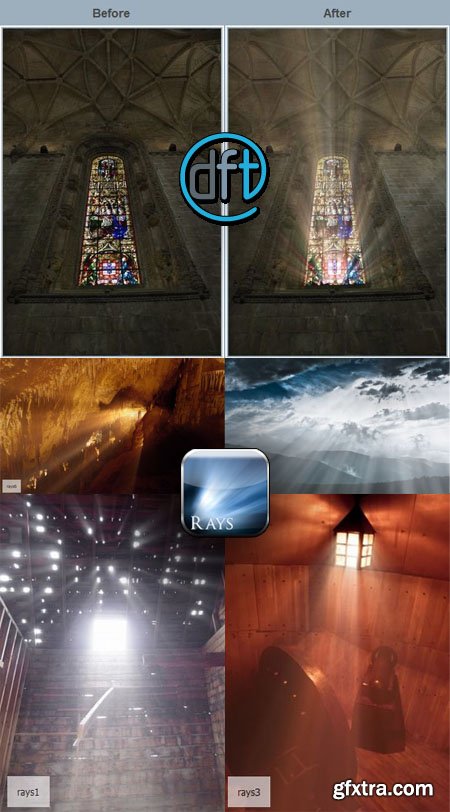 DFT Rays 2.0 Plugin for Adobe, Avid & OFX (VR) (WIN/MAC) DFT Rays 2.0 Plugin for Adobe, Avid & OFX (VR) (WIN/MAC)