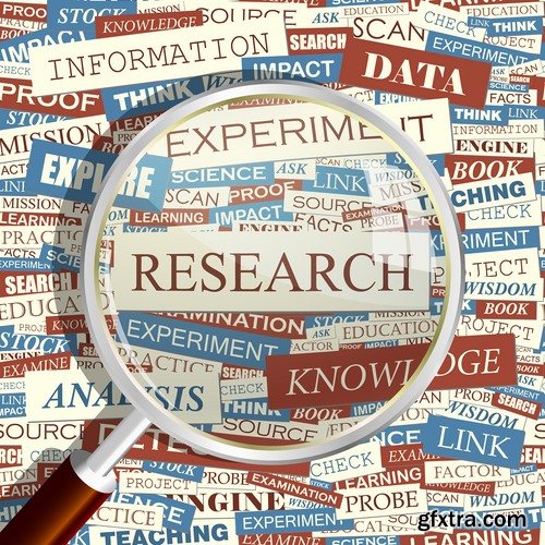 Research and science in vector from stock - 25 Eps