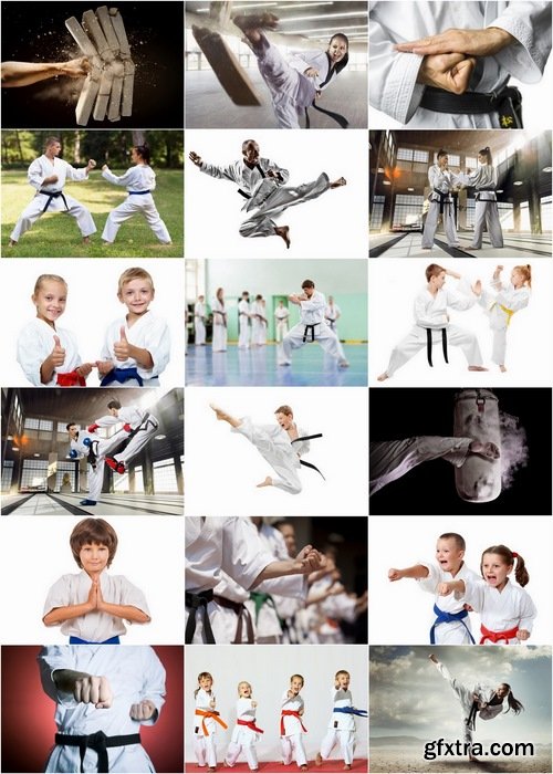 Martial art karate Stock images - 25 HQ Jpg