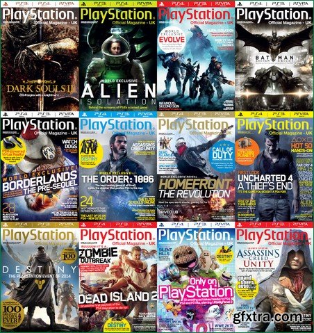 Official PlayStation Magazine UK - 2014 Full Year Issues Collection
