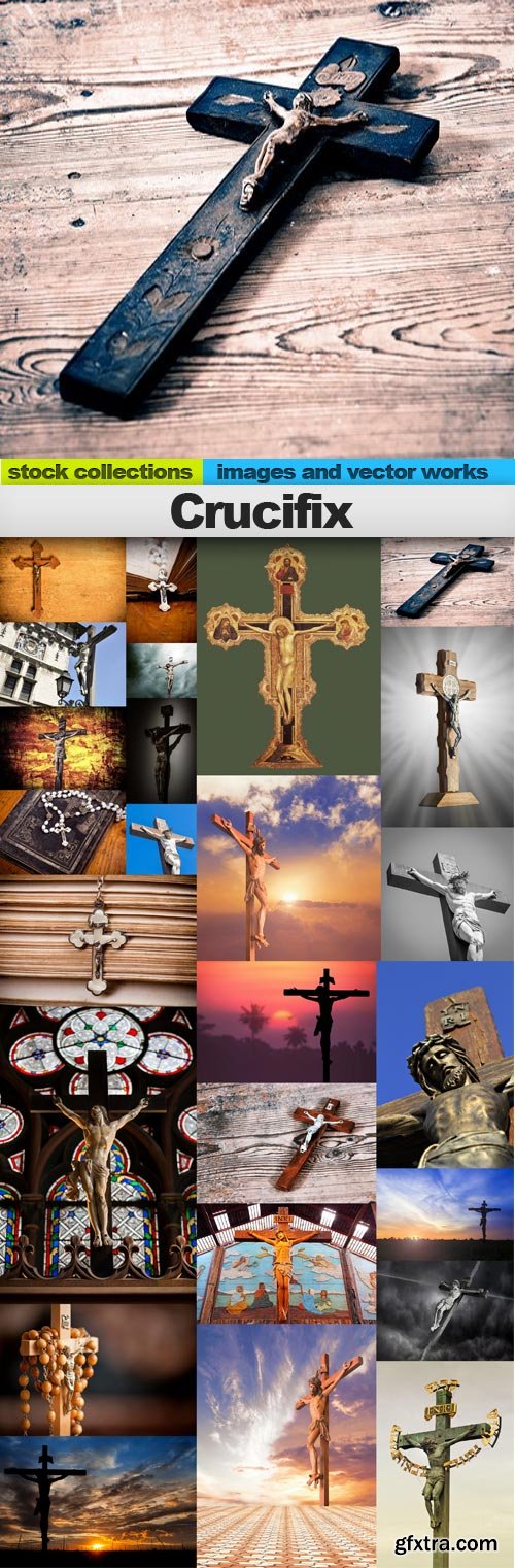 Crucifix,25 x UHQ JPEG