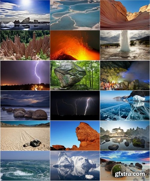 Сollection of of natural phenomena from around the world 25 UHQ Jpeg