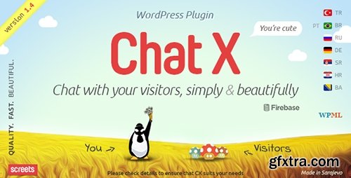 CodeCanyon - Chat X v1.4.1 - WordPress Chat plugin for Sales & Support CodeCanyon - Chat X v1.4.1 - WordPress Chat plugin for Sales & Support