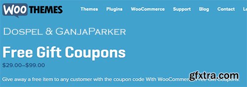 WooThemes - WooCommerce Free Gift Coupons v1.0.3 WooThemes - WooCommerce Free Gift Coupons v1.0.3
