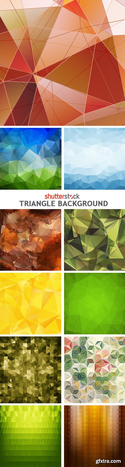 Triangle Background - 25xEPS