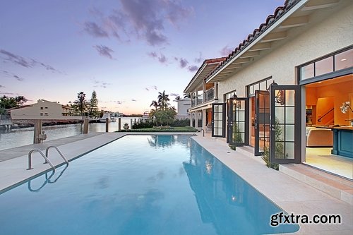 Luxury home exterior Stock Images - 25 HQ Jpg