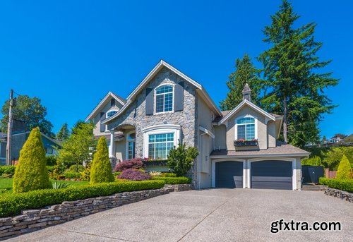 Luxury home exterior Stock Images - 25 HQ Jpg