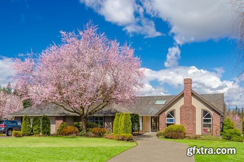Luxury home exterior Stock Images - 25 HQ Jpg