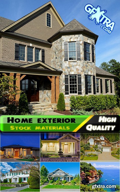 Luxury home exterior Stock Images - 25 HQ Jpg