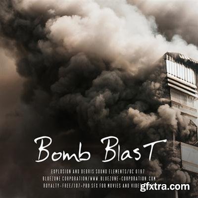 Bluezone Corporation Bomb Blast Explosions and Debris Sound Elements
