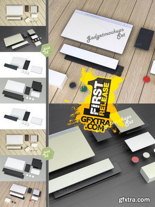 Gadget mockups - Creativemarket 122025