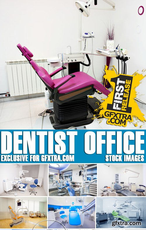 Stock Photos - Dentist office, 25xJPG