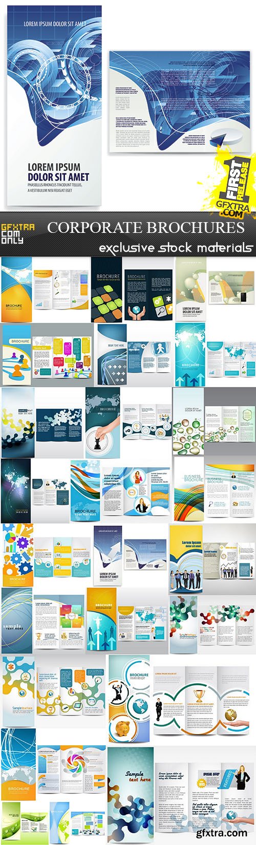 Corporate Brochures, 25xEPS