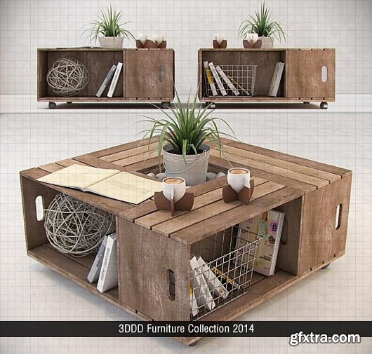 3DDD Furniture Collection 2014