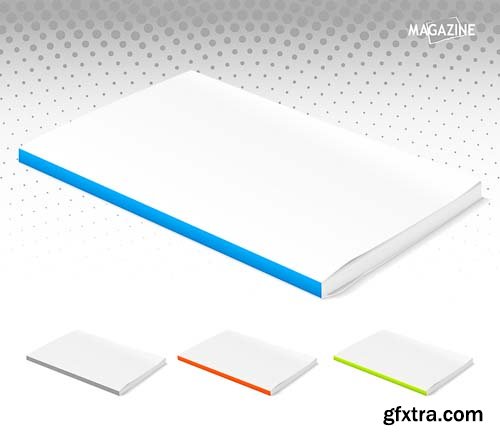 Magazine Vector Layouts - 25x EPS