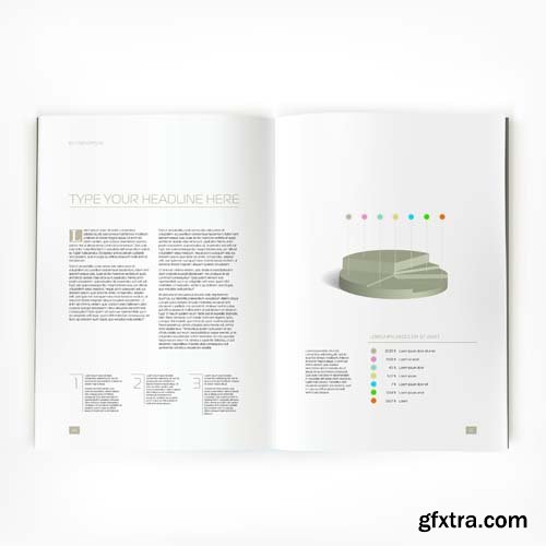 Magazine Vector Layouts - 25x EPS