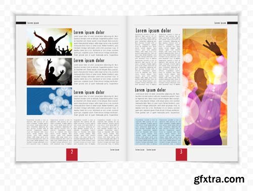 Magazine Vector Layouts - 25x EPS