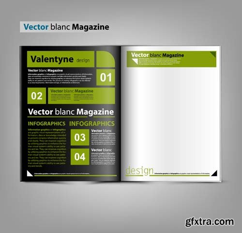 Magazine Vector Layouts - 25x EPS
