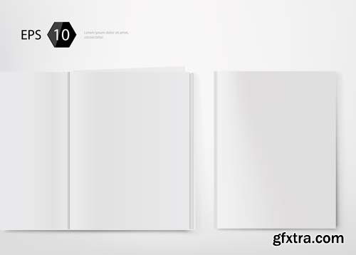 Magazine Vector Layouts - 25x EPS