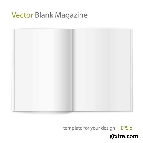 Magazine Vector Layouts - 25x EPS