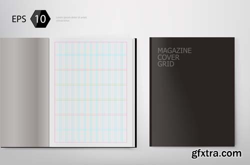 Magazine Vector Layouts - 25x EPS
