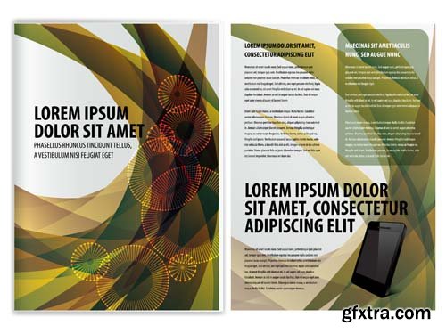 Magazine Vector Layouts - 25x EPS