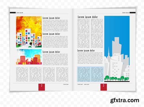 Magazine Vector Layouts - 25x EPS