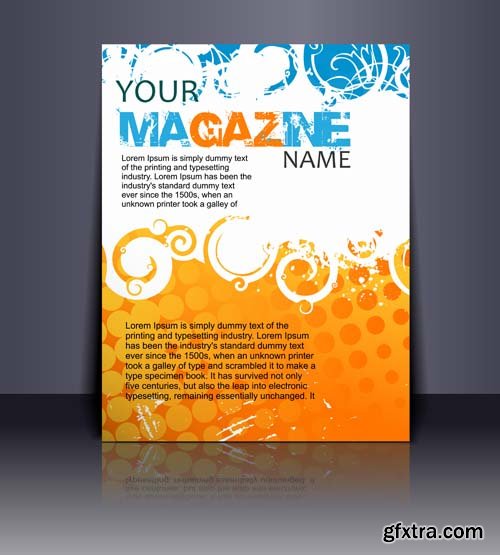 Magazine Vector Layouts - 25x EPS