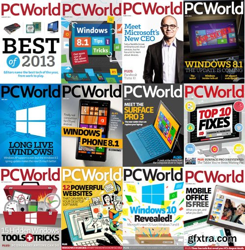 PC World USA Magazine - 2014 Full Year Issues Collection