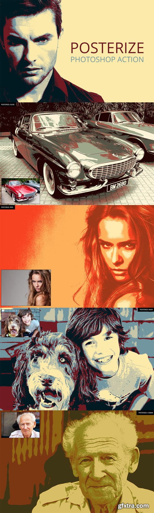 CreativeMarket - Posterize - Photoshop Action 111941 CreativeMarket - Posterize - Photoshop Action 111941