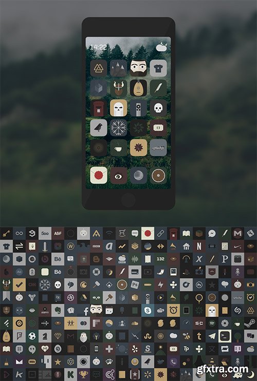 PSD Web Icons - Odin