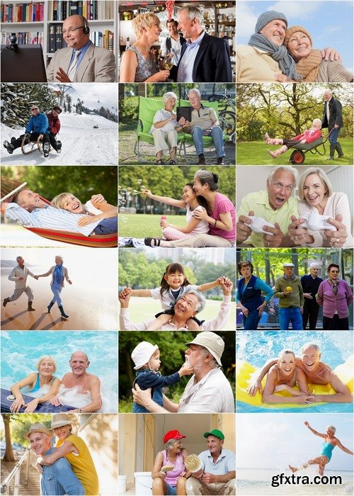 Seniors having fun Stock images - 25 HQ Jpg