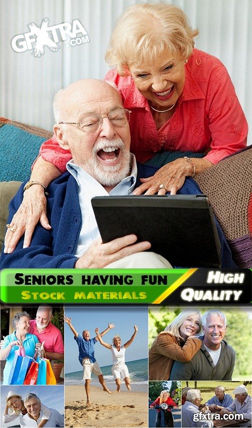 Seniors having fun Stock images - 25 HQ Jpg