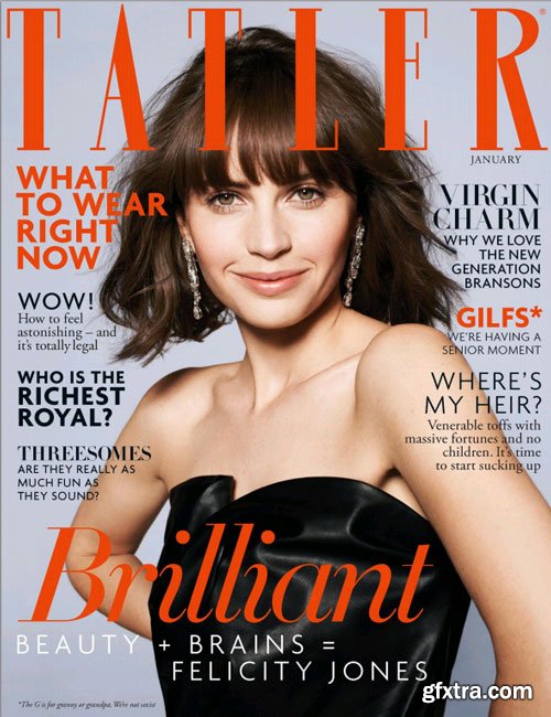 Tatler UK - January 2015 (True PDF)