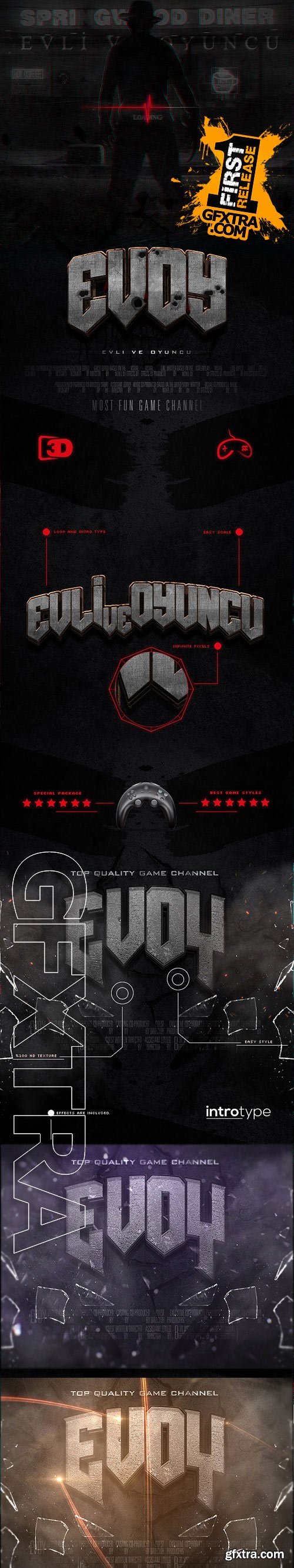 Graphicriver - 3D Cinematic Styles 9512534