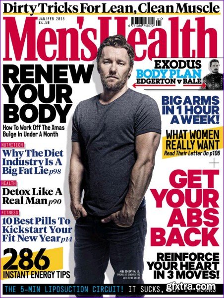 Men\'s Health UK - January / February 2015