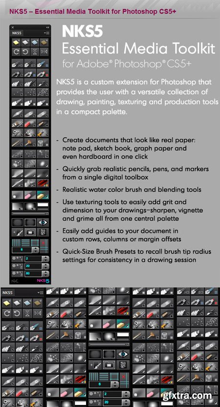 NKS5 - Essential Media Toolkit for Photoshop CS5+ NKS5 - Essential Media Toolkit for Photoshop CS5+