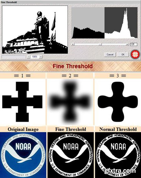 Fine Threshold - Photoshop Plugin Fine Threshold - Photoshop Plugin